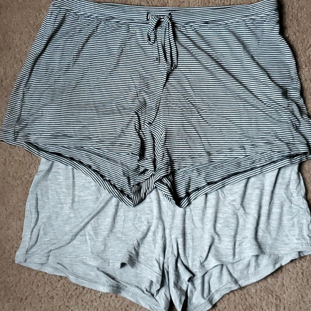 Two sleepwear shorts